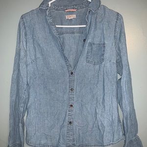 Target Button Down Top